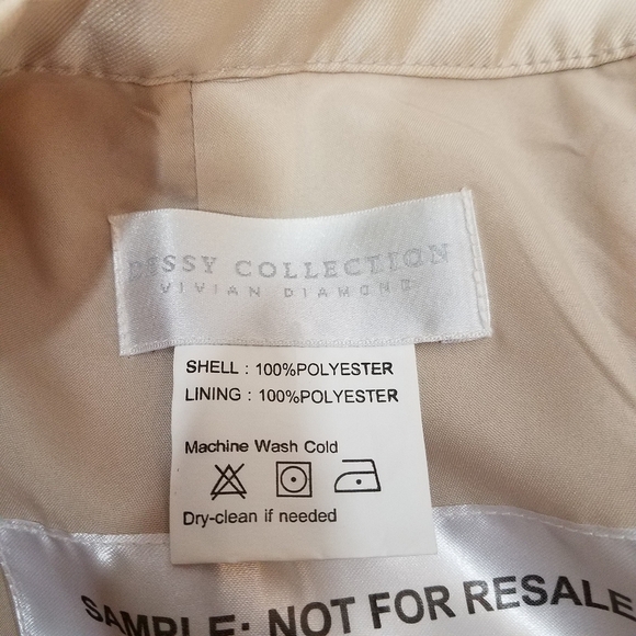 Dessy Collections Sateen Twill Maxi 10 Nwot - Picture 7 of 10